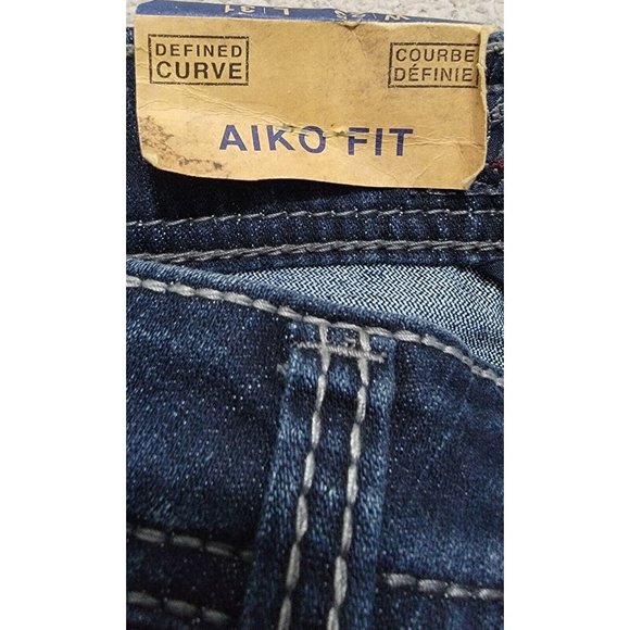 Silver Aiko Jeans Womens Blue Denim Pants Bootcut Legs Mid Rise Size W25 NWT - Picture 9 of 13